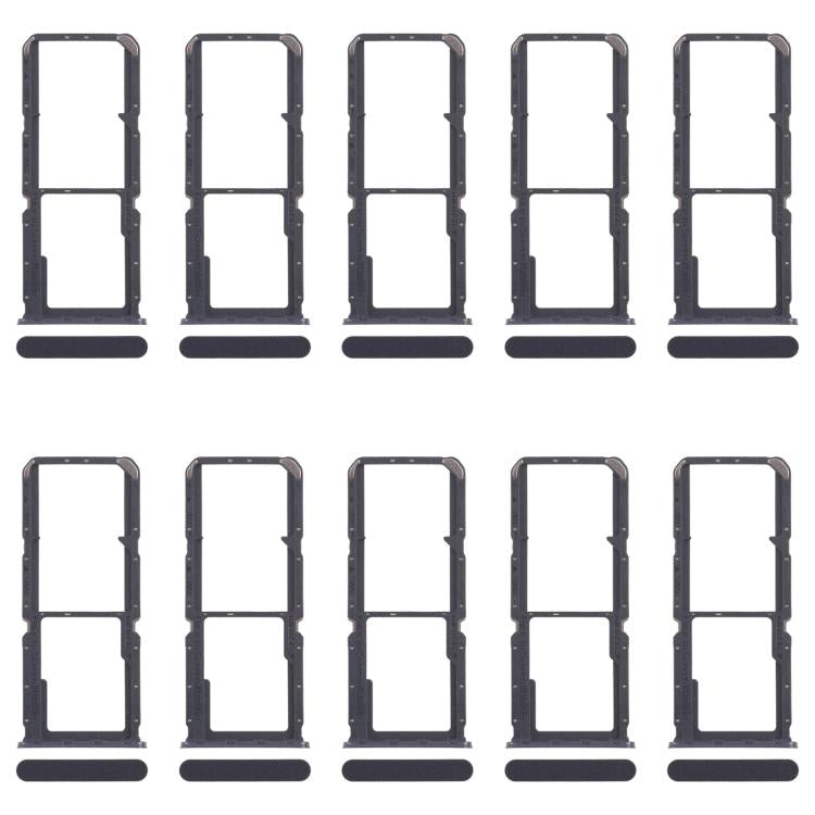 Per OPPO A60 4G CPH2631 10 pezzi Vassoio originale per SIM + Vassoio per SIM + Vassoio per Micro SD, For OPPO A60 4G(Original)