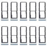Per OPPO A60 4G CPH2631 10 pezzi Vassoio originale per SIM + Vassoio per SIM + Vassoio per Micro SD, For OPPO A60 4G(Original)