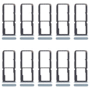 Per OPPO A60 4G CPH2631 10 pezzi Vassoio originale per SIM + Vassoio per SIM + Vassoio per Micro SD, For OPPO A60 4G(Original)