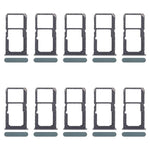Per OPPO A80 5G CPH2639 10 pezzi Vassoio originale per SIM + Vassoio per SIM / Vassoio per scheda Micro SD, For OPPO A80 5G (Original), For OPPO A80 5G(Original)