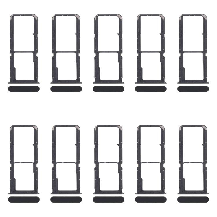 Per OPPO Reno7 4G CPH2363 10 pezzi Vassoio originale per SIM + Vassoio per SIM + Vassoio per Micro SD, For OPPO Reno7 4G (Original)