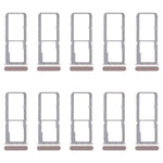 Per OPPO Reno7 4G CPH2363 10 pezzi Vassoio originale per SIM + Vassoio per SIM + Vassoio per Micro SD, For OPPO Reno7 4G (Original)