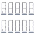 Per OPPO Reno7 4G CPH2363 10 pezzi Vassoio originale per SIM + Vassoio per SIM + Vassoio per Micro SD, For OPPO Reno7 4G (Original)