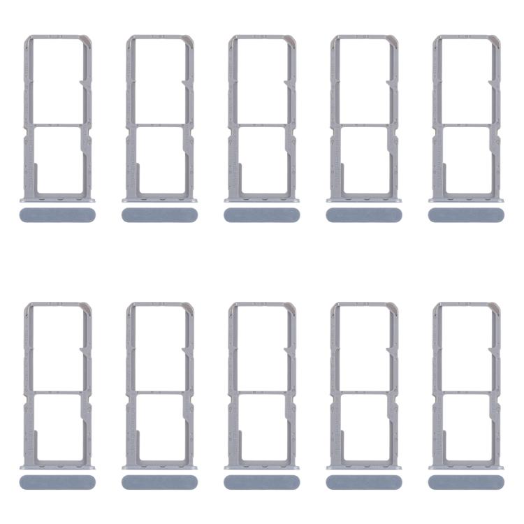 Per OPPO Reno7 4G CPH2363 10 pezzi Vassoio originale per SIM + Vassoio per SIM + Vassoio per Micro SD, For OPPO Reno7 4G (Original)
