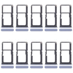 Per OPPO Reno11 F CPH2603 10 pezzi Vassoio originale per SIM + Vassoio per SIM / Vassoio per scheda Micro SD, For OPPO Reno11 F (Original)