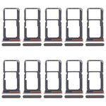Per OPPO A5 Pro 4G CPH2711 10 pezzi Vassoio originale per SIM + Vassoio per SIM / Vassoio per scheda Micro SD, For OPPO A5 Pro 4G(Original)