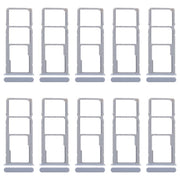 Per Realme C51 RMX3830 10 pezzi Vassoio originale per SIM + Vassoio per SIM + Vassoio per scheda Micro SD, For Realme C51 (Original)