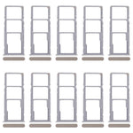 Per Realme C51 RMX3830 10 pezzi Vassoio originale per SIM + Vassoio per SIM + Vassoio per scheda Micro SD, For Realme C51 (Original)