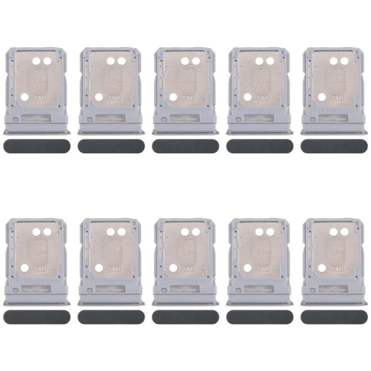 Per Realme 12+ 5G RMX3867 10 pezzi Vassoio originale per SIM card + Vassoio per SIM card / Vassoio per Micro SD card, For Realme 12+ 5G(Original), For Realme 12+ 5G(Original,Light Green)