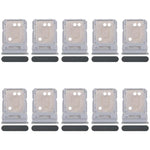 Per Realme 12+ 5G RMX3867 10 pezzi Vassoio originale per SIM card + Vassoio per SIM card / Vassoio per Micro SD card, For Realme 12+ 5G(Original), For Realme 12+ 5G(Original,Light Green)