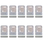 Per Realme 12+ 5G RMX3867 10 pezzi Vassoio originale per SIM card + Vassoio per SIM card / Vassoio per Micro SD card, For Realme 12+ 5G(Original), For Realme 12+ 5G(Original,Light Green)