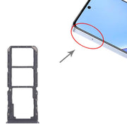 Per Realme 11 5G RMX3780 10 pezzi Vassoio originale per scheda SIM + Vassoio per scheda SIM + Vassoio per scheda Micro SD, For Realme 11 5G(Original)