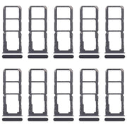 Per Realme 11x 5G RMX3785 10 pezzi Vassoio originale per SIM card + Vassoio per SIM card + Vassoio per Micro SD card, For Realme 11x 5G(Original)