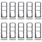 Per Realme 11x 5G RMX3785 10 pezzi Vassoio originale per SIM card + Vassoio per SIM card + Vassoio per Micro SD card, For Realme 11x 5G(Original)