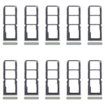 Vassoio per SIM originale Realme 12 Lite 4G da 10 pezzi + vassoio per SIM + vassoio per scheda Micro SD, For Realme 12 Lite 4G(Original,Dark Green), For Realme 12 Lite 4G(Original)
