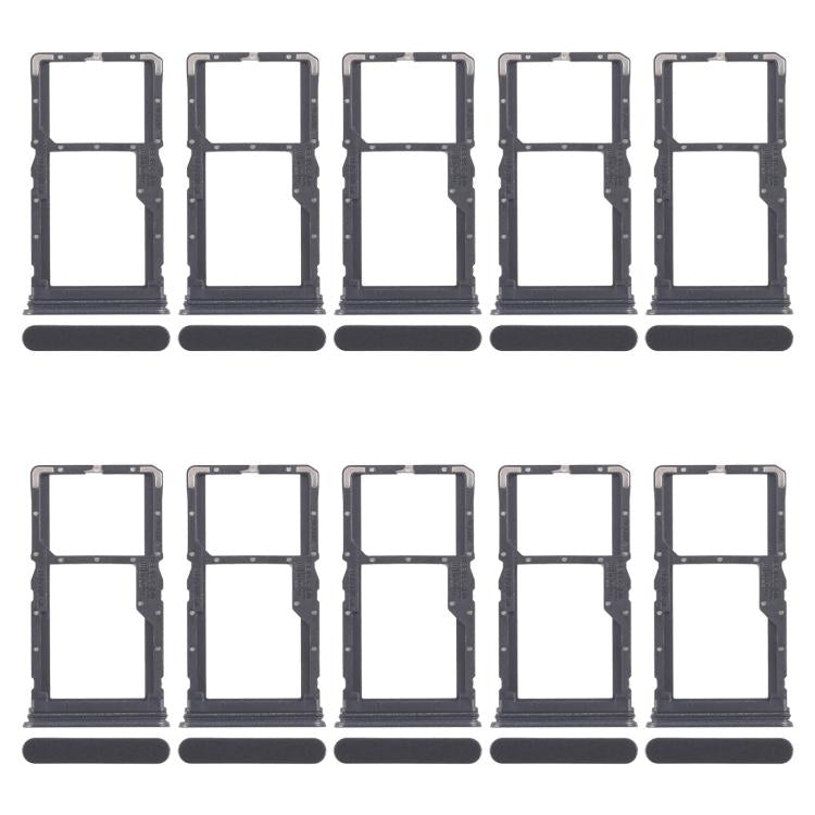 Per Realme 10 Pro 5G RMX3663 RMX3660 RMX3661 10 pezzi Vassoio originale per SIM card + Vassoio per SIM card / Vassoio per Micro SD card, For Realme 10 Pro 5G(Original)