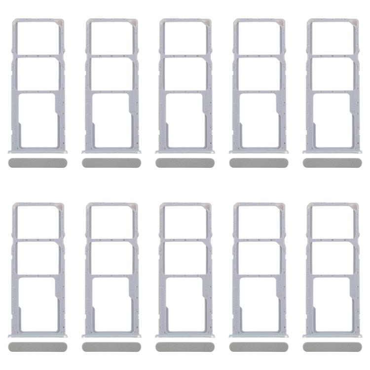 Per Realme C63 4G 10 pezzi Vassoio originale per scheda SIM + Vassoio per scheda SIM + Vassoio per scheda Micro SD, For Realme C63 4G(Original)