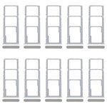 Per Realme C63 4G 10 pezzi Vassoio originale per scheda SIM + Vassoio per scheda SIM + Vassoio per scheda Micro SD, For Realme C63 4G(Original)