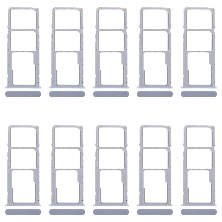 Per Realme C63 4G 10 pezzi Vassoio originale per scheda SIM + Vassoio per scheda SIM + Vassoio per scheda Micro SD, For Realme C63 4G(Original)