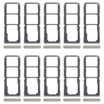 Per Realme C67 5G 10 pezzi Vassoio originale per scheda SIM + Vassoio per scheda SIM + Vassoio per scheda Micro SD, For Realme C67 5G(Original)