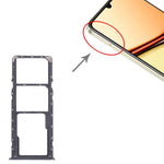 Per Realme C61 4G RMX3939 RMX3930 10 pezzi Vassoio originale per SIM card + Vassoio per SIM card + Vassoio per Micro SD card, For Realme C61 4G(Original)