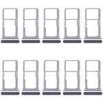 Per Realme 14x 5G RMX5020 10 pezzi Vassoio originale per SIM card + Vassoio per SIM card / Vassoio per Micro SD card, For Realme 14x 5G (Original)