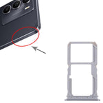 Per Realme 14x 5G RMX5020 10 pezzi Vassoio originale per SIM card + Vassoio per SIM card / Vassoio per Micro SD card, For Realme 14x 5G (Original)