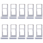 Per Realme 12x India 5G RMX3998 10 pezzi Vassoio originale per SIM card + Vassoio per SIM card / Vassoio per Micro SD card, For Realme 12x India 5G (Original)