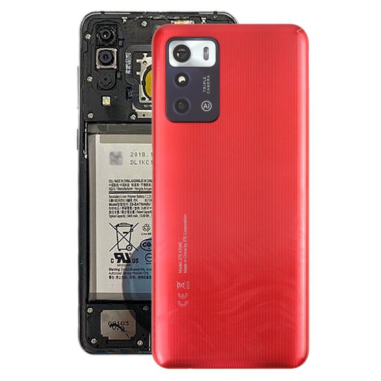 Per ZTE Blade V40 Smart Back Cover con copriobiettivo della fotocamera, For ZTE Blade V40 Smart