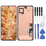 Schermo LCD digitalizzatore completo con cornice, originale Google Pixel 8 GKWS6, incluso cavo flessibile per impronte digitali., For Google Pixel 8(Original)