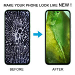 Schermo LCD digitalizzatore completo con cornice, originale, per Google Pixel 8A GKV4X G6GPR G8HHN, incluso cavo flessibile per impronta digitale., For Google Pixel 8A(Original)