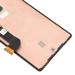 Schermo LCD digitalizzatore completo con cornice, incluso cavo flessibile per impronte digitali, per Google Pixel 7a GWKK3 GHL1X G0DZQ G82U8., For Google Pixel 7a(Original)