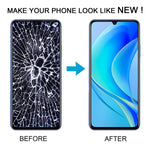 Schermo LCD OEM con digitalizzatore, assemblaggio completo, per Huawei Nova Y70., For Huawei Nova Y70