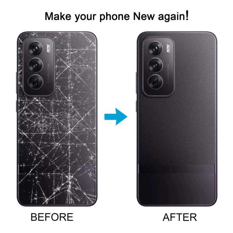 Cover posteriore originale con copriobiettivo della fotocamera per OPPO Reno12 5G CPH2625, For OPPO Reno12 5G(Original with Camera Cover)