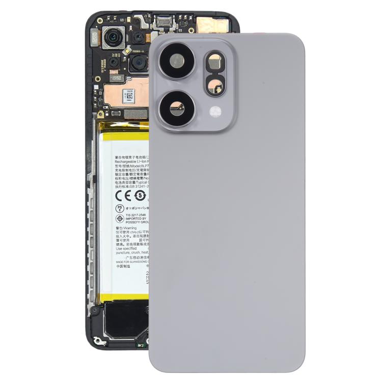 Cover posteriore originale per OPPO Reno14 Pro con copriobiettivo della fotocamera, For OPPO Reno14 Pro(Original with Camera Cover)