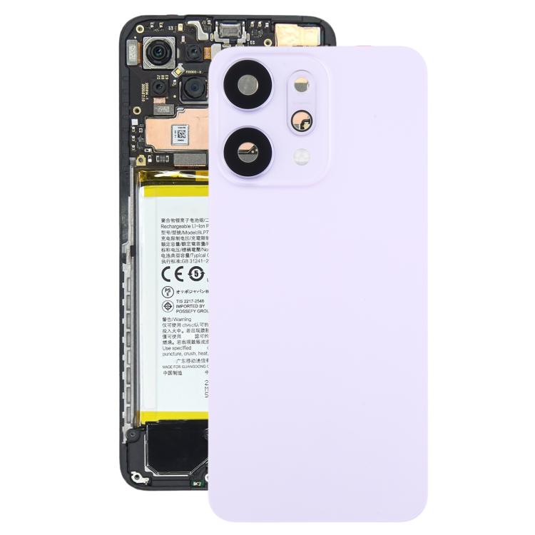 Cover posteriore originale per OPPO Reno14 Pro con copriobiettivo della fotocamera, For OPPO Reno14 Pro(Original with Camera Cover)