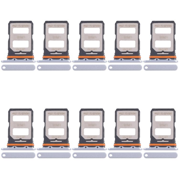 Vassoio per SIM card da 10 pezzi per Xiaomi 14 Civi + vassoio per SIM card, For Xiaomi 14 Civi