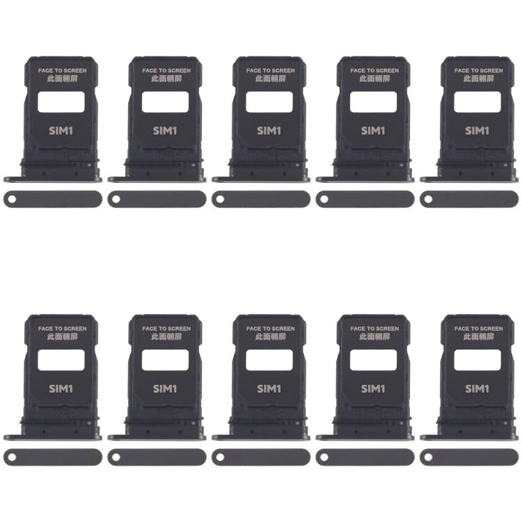 Vassoio per SIM card da 10 pezzi per Xiaomi 15 Pro + vassoio per SIM card, For Xiaomi 15 Pro