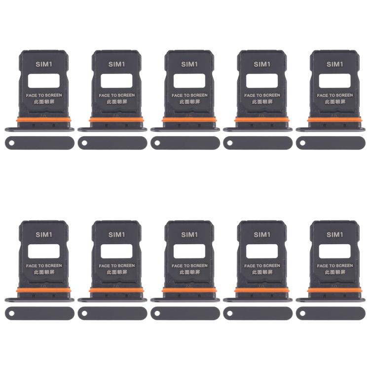 Vassoio per SIM card da 10 pezzi per Xiaomi 15 Ultra + vassoio per SIM card, For Xiaomi 15 Ultra