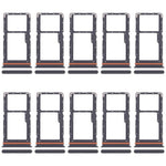 Vassoio originale per SIM card per Xiaomi Poco M6 4G (10 pezzi) + vassoio per SIM card / vassoio per scheda Micro SD, For Xiaomi Poco M6 4G