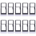 Per Xiaomi Poco M6 Plus 10 pezzi Vassoio originale per SIM + Vassoio per SIM / Vassoio per scheda Micro SD, For Xiaomi Poco M6 Plus