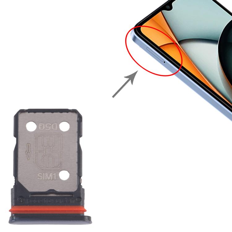 Vassoio per SIM card da 10 pezzi per Xiaomi Redmi A3 Pro + vassoio per SIM card, For Xiaomi Redmi A3 Pro