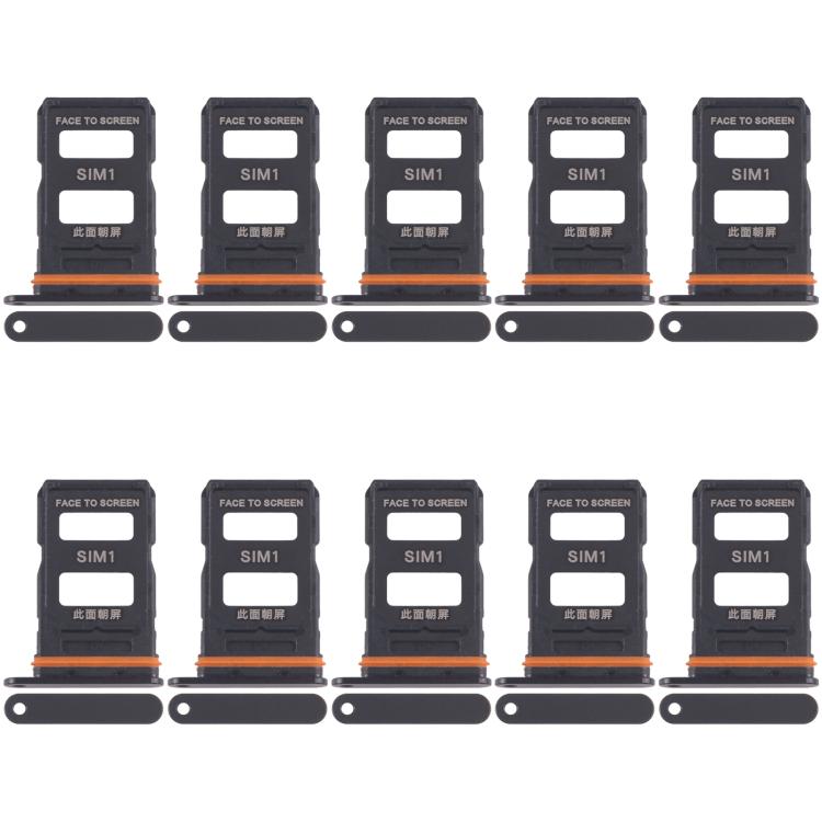 Vassoio per SIM card da 10 pezzi per Xiaomi 14 Ultra + vassoio per SIM card, For Xiaomi 14 Ultra
