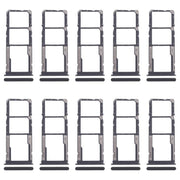 Per Xiaomi Poco M6 Pro 4G 10 pezzi Vassoio originale per scheda SIM + Vassoio per scheda SIM + Vassoio per scheda Micro SD, For Xiaomi Poco M6 Pro 4G