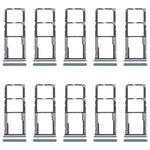 Per Xiaomi Poco M6 Pro 4G 10 pezzi Vassoio originale per scheda SIM + Vassoio per scheda SIM + Vassoio per scheda Micro SD, For Xiaomi Poco M6 Pro 4G