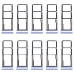 Per Xiaomi Poco M6 Pro 4G 10 pezzi Vassoio originale per scheda SIM + Vassoio per scheda SIM + Vassoio per scheda Micro SD, For Xiaomi Poco M6 Pro 4G
