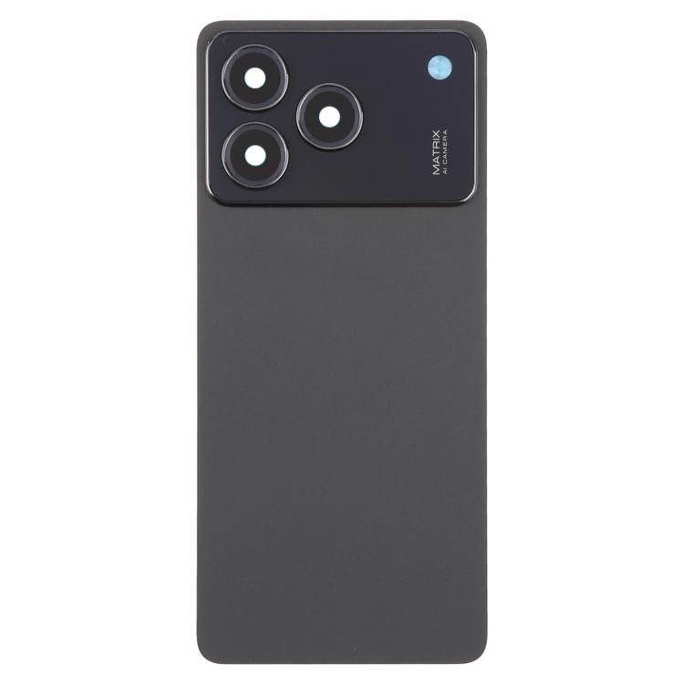 Cover posteriore in plastica con copriobiettivo per fotocamera per ZTE Blade A76 4G., For ZTE Blade A76 4G
