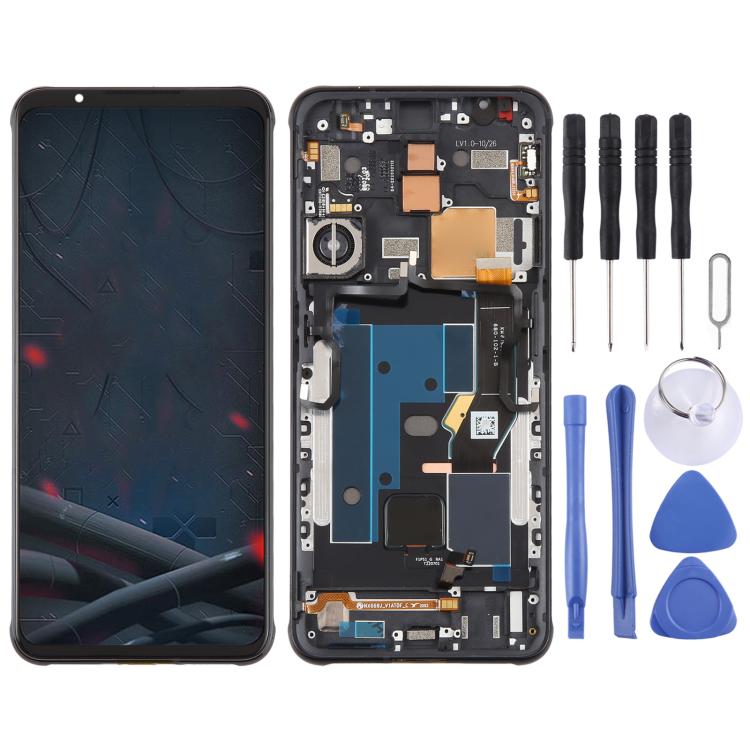 Schermo LCD digitalizzatore completo con cornice per ZTE nubia RedMagic 6s Pro NX669S., For ZTE nubia RedMagic 6s Pro(Original)