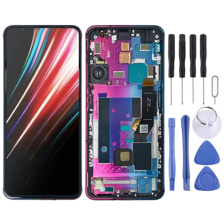 Schermo LCD digitalizzatore completo con cornice per ZTE nubia RedMagic 6s Pro NX669S., For ZTE nubia RedMagic 6s Pro(Original)
