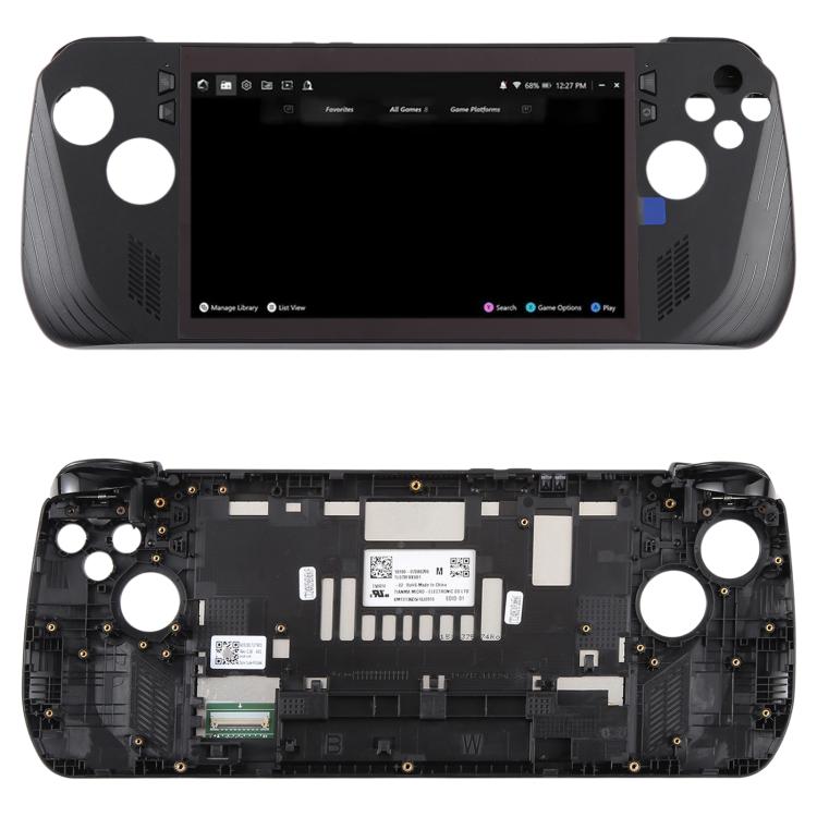 Schermo LCD digitalizzatore completo con cornice per Asus Rog Ally X2024 Ally-RC72LA-NH007W., For Asus Rog Ally X 2024(Original)